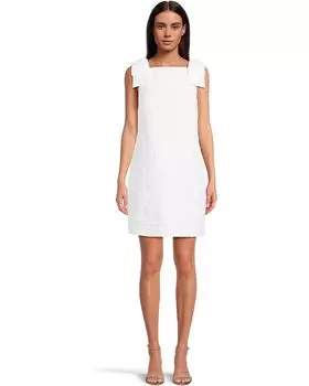 Платье Lilly Pulitzer Carmine Stretch Shift, цвет Resort White Pineapple Pucker Jacquard