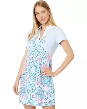Платье Lilly Pulitzer Cayo Costa Dress Upf 50+, цвет Multi Naut Today Engineered Luxletic Dress