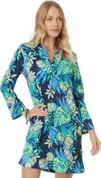 Платье Lilly Pulitzer Chessie Upf 50+ Dress, цвет Multi The Hottest Spot