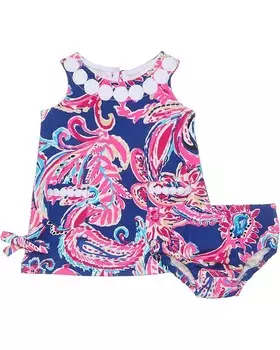 Платье Lilly Pulitzer Kids Baby Lilly Knit Shift, цвет Multi Flitting About