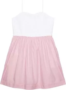 Платье Lilly Pulitzer Kids Mini Haylan Dress, цвет Mizner Red Seaside Stripe