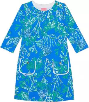 Платье Lilly Pulitzer Mackenzie Dress, цвет Briny Blue A Bit Salty
