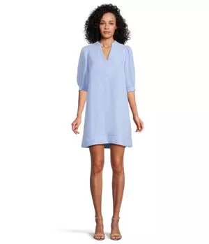 Платье Lilly Pulitzer Mialeigh Elbow, цвет Blue Peri X Resort White
