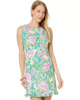 Платье Lilly Pulitzer Poppy Stretch Cotton Shift, цвет Multi Grove Garden