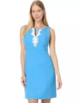 Платье Lilly Pulitzer Trini Viscose Shift, цвет Lunar Blue