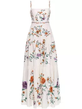 Платье Lima Chinesis Agua By Agua Bendita, белый