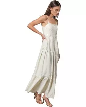 Платье line and dot Nikki Embroidered Floral Dress, цвет Cream/Sage