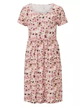 Платье Linea Tesini by heine, цвет Rose/Dusky pink