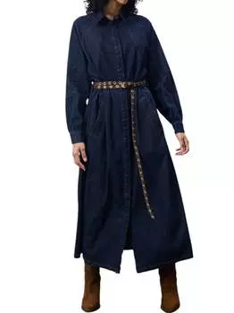 Платье Lisbeth темно-синего цвета FRNCH