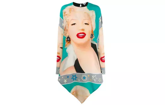 Платье Loewe с длинными рукавами, зеленый