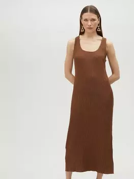 Платье Lola Casademunt, темно-коричневый