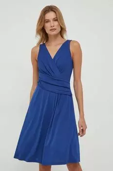 Платье Лорен Ральф Лорен Lauren Ralph Lauren, синий