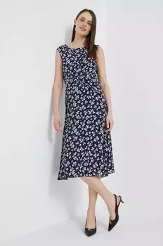 Платье Лорен Ральф Лорен Lauren Ralph Lauren, темно-синий