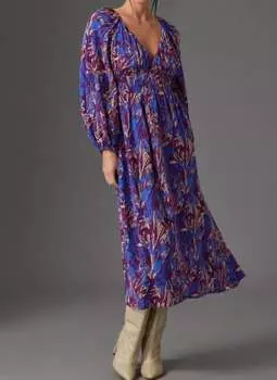 Платье Лорен с граффити-цветочным принтом GILNER FARRAR, цвет graffiti floral print