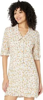 Платье Lost + Wander Floral Occasion Mini Dress, цвет Ivory Floral Stripe