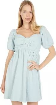 Платье Lost + Wander Mossy Cove Mini Dress, цвет Blue Gingham