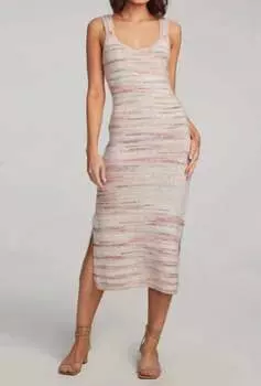 Платье Louie Midi в цвете Multi Saltwater Luxe