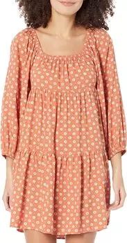 Платье Love Crush Billabong, цвет Brick