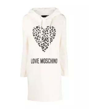 Платье Love Moschino, белый