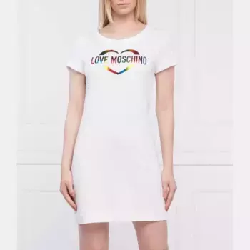 Платье Love Moschino, белый