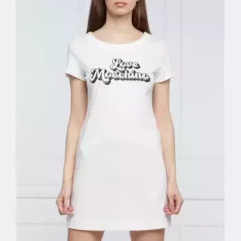 Платье Love Moschino, белый