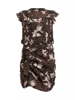 Платье Love My Way Hali Alessandra AllSaints, коричневый