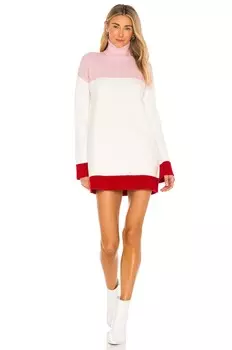 Платье Lovers and Friends Kane Sweater, цвет Pink & Red