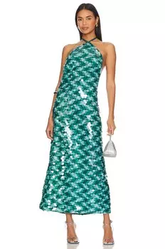 Платье Lovers and Friends Nefeli Gown, цвет Aqua Blue