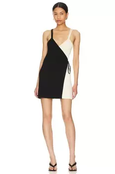 Платье Lovers and Friends Raimi Wrap, цвет Black & White