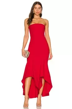 Платье Lovers and Friends Urgonia Gown, цвет Berry Red