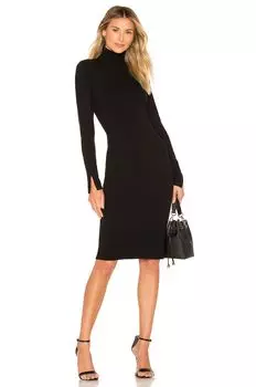 Платье Lovers and Friends Vik Turtleneck, черный