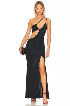 Платье Lovers and Friends Virgil Gown, черный