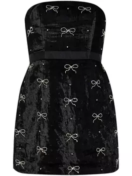 Платье LoveShackFancy Rinwell, черный