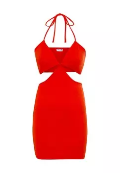 Платье Lscn By Lascana, красный