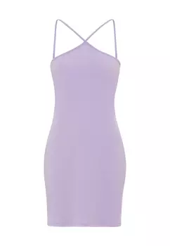 Платье LSCN BY LASCANA Mini, цвет flieder
