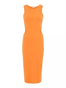 Платье LSCN by LASCANA, оранжевый