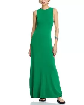 Платье Lucerne Solid & Striped, зеленый