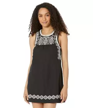 Платье Lucky Brand, Embroidered Sleeveless Dress