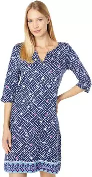 Платье Люси Hatley, цвет Blue/Popped Ikat
