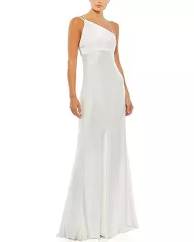 платье Mac Duggal, белый