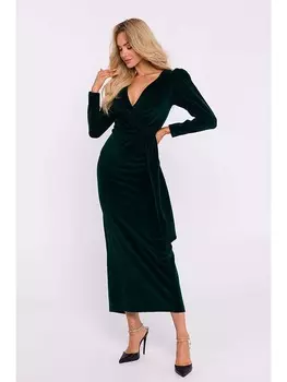 Платье made of emotion, темно-зеленый