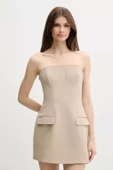 Платье MADELINE Bardot, бежевый
