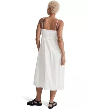 Платье Madewell Double-Tie Cutout Sweetheart Midi Dress, цвет Eyelet White