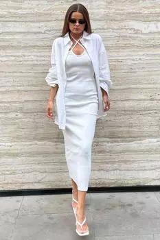 Платье Madmext, белый