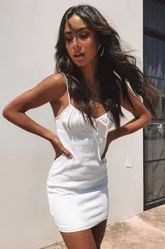 Платье Madmext, белый