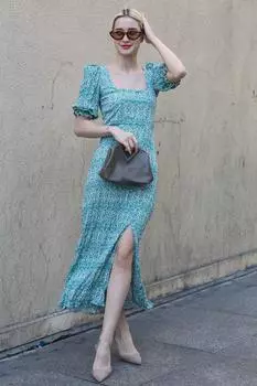 Платье Madmext, бирюзовый