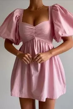 Платье Madmext, розовый