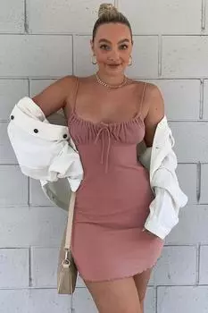 Платье Madmext, розовый