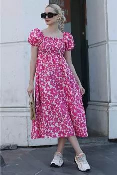 Платье Madmext, розовый