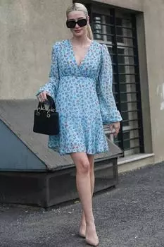 Платье Madmext, синий